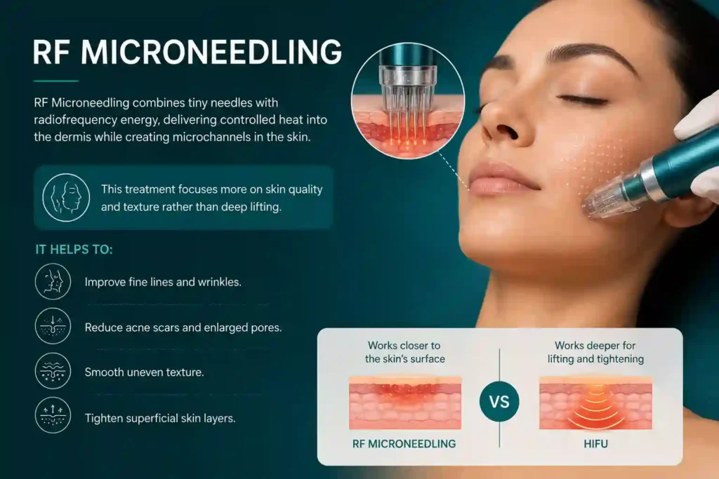 What Does RF Microneedling Do That HIFU Alone Cannot York