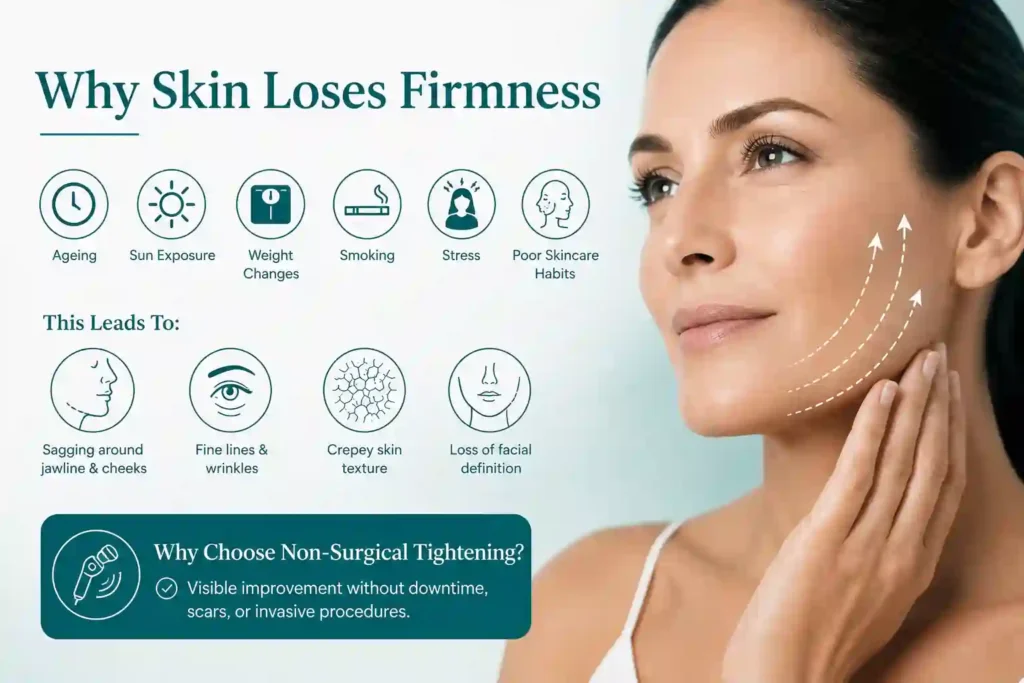 What Makes Skin Lose Firmness and Why Do People Seek Non-Surgical Tightening York?