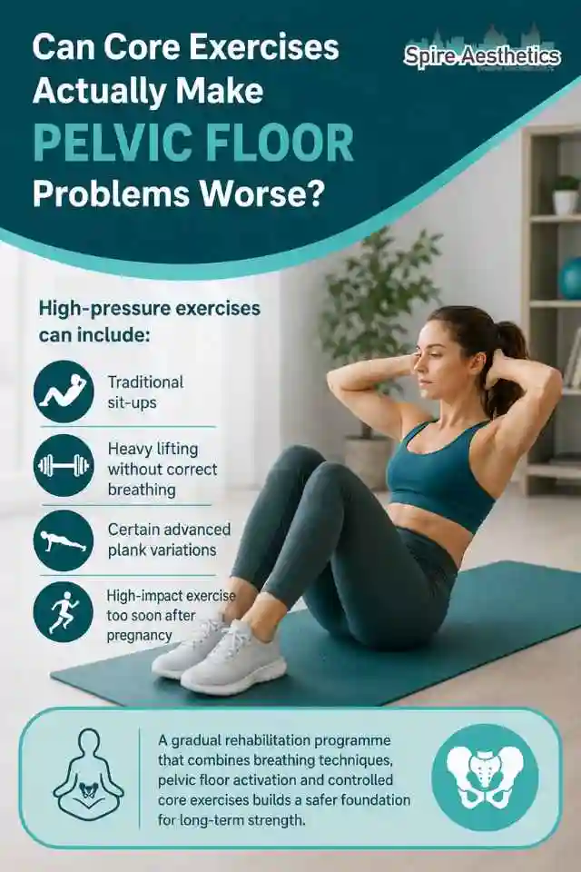Can Strengthening Your Core Alone Actually Make Pelvic Floor Problems Worse York?